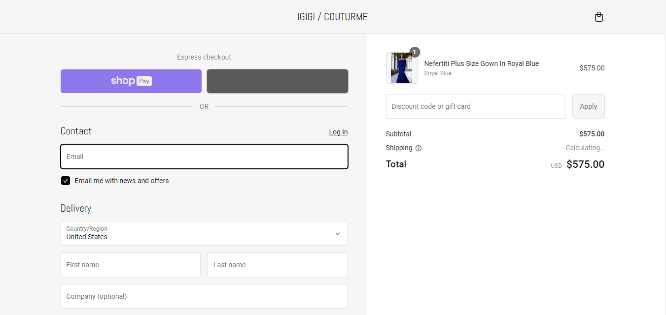 How to apply Igigi coupon code
